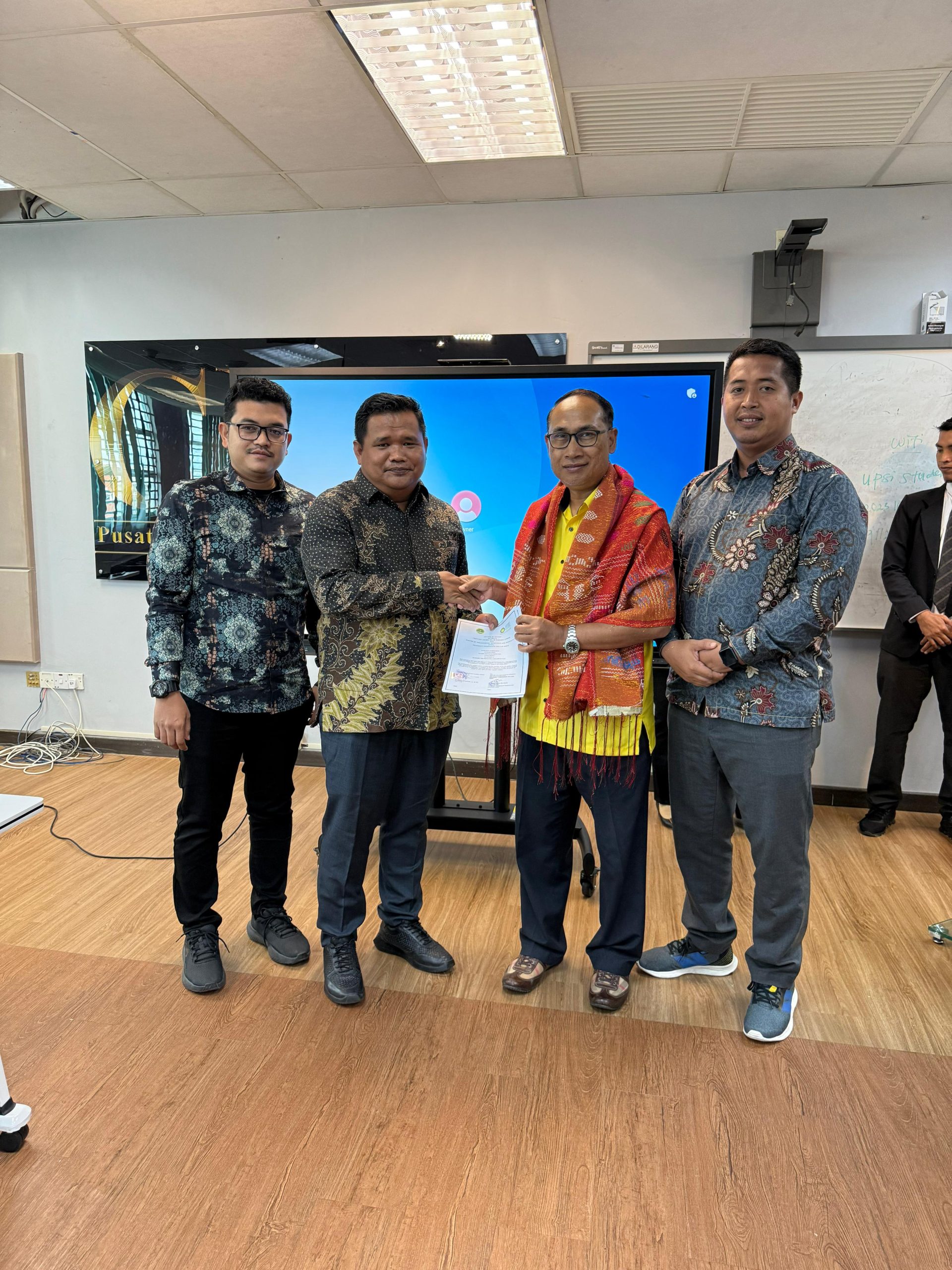IAI Padang Lawas adakan MoU International, Letter Of Inten (LOI) IAI-PL dengan UPSI