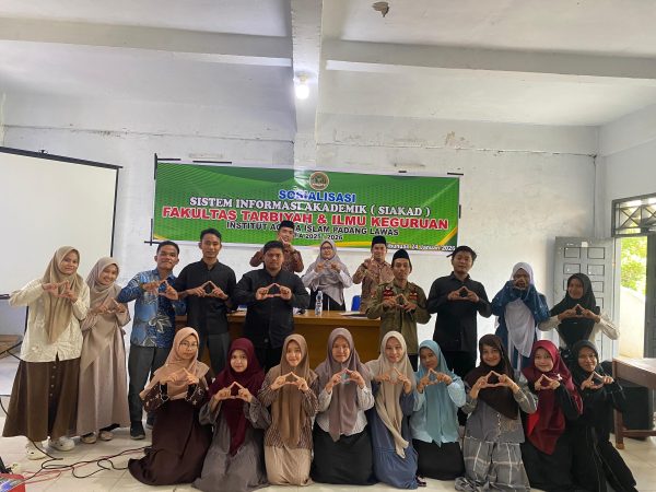 Perkuat Literasi Akademik, FTIK IAI Padang Lawas Sosialisasikan SIAKAD kepada Mahasiswa Semester II